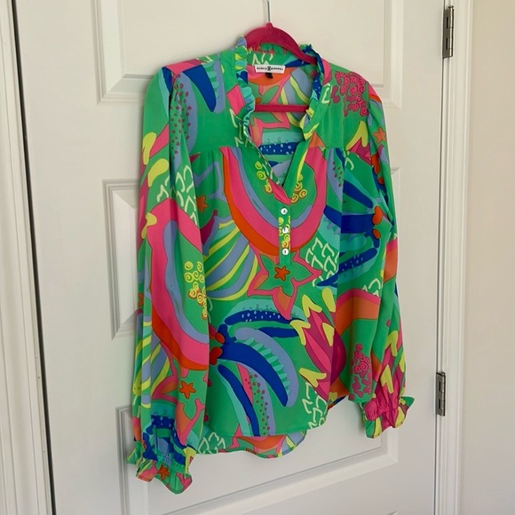 Michelle McDowell Colorful Top - Picture 2 of 6